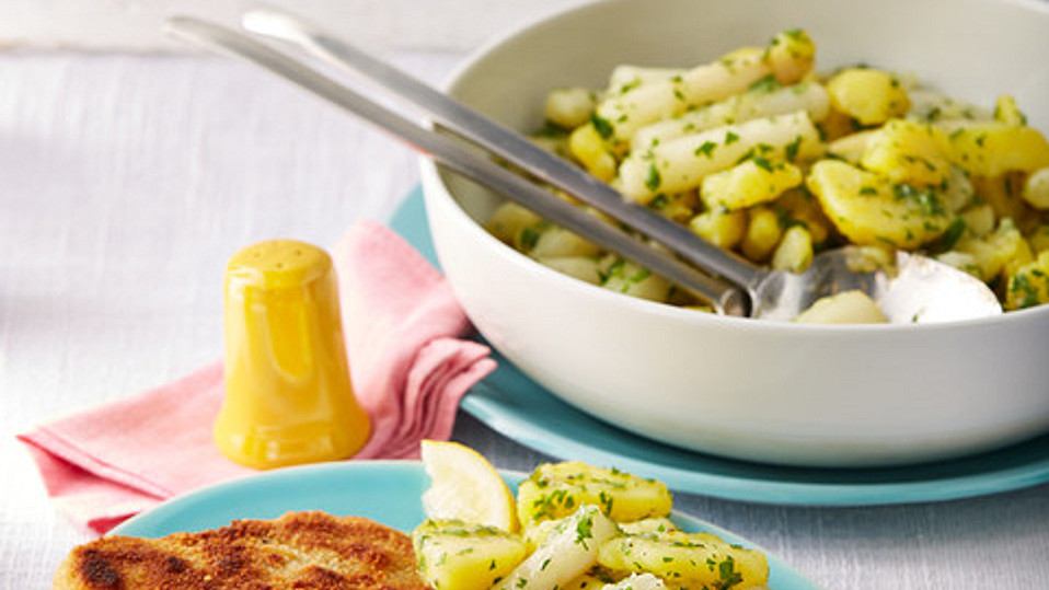 Spargel - Kartoffelsalat, sommerlich frisch von fine