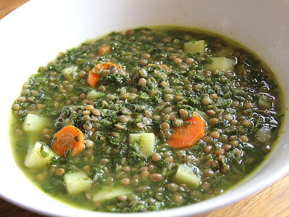 Grune Linsensuppe Mit Ingwer Von Catari Chefkoch