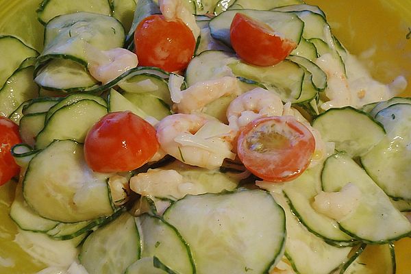 Krabben mit Gurke und Tomaten von clementine | Chefkoch