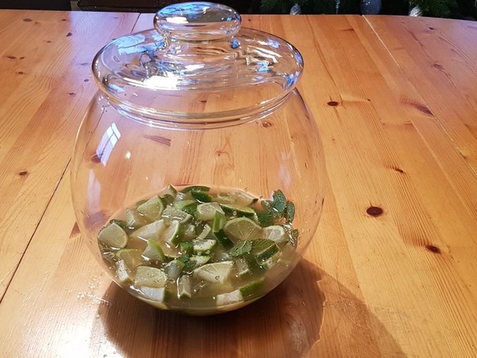 Mojito Bowle Von Die Krumel Chefkoch