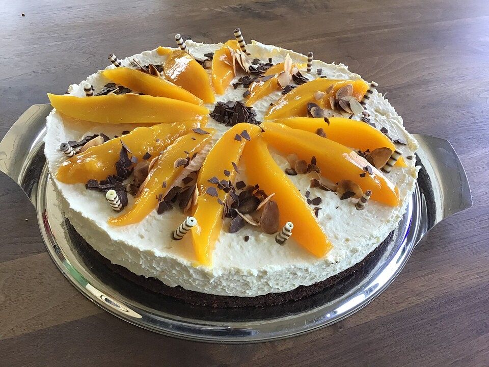 Mango - Mascarpone - Torte von luckys-home| Chefkoch