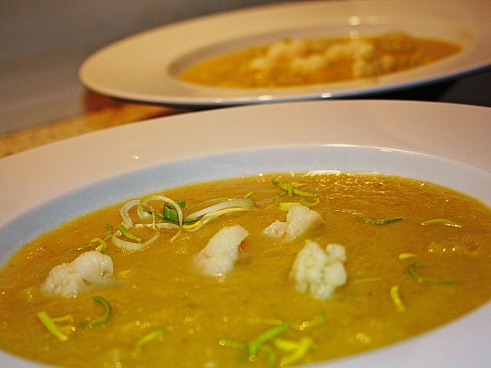 Lauch - Blumenkohlsuppe