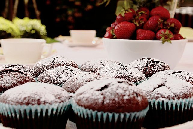 Schoko - Frischkäse - Muffins von berlinfan| Chefkoch