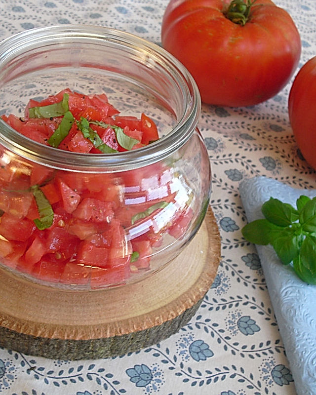 Tomatensalat italienisch