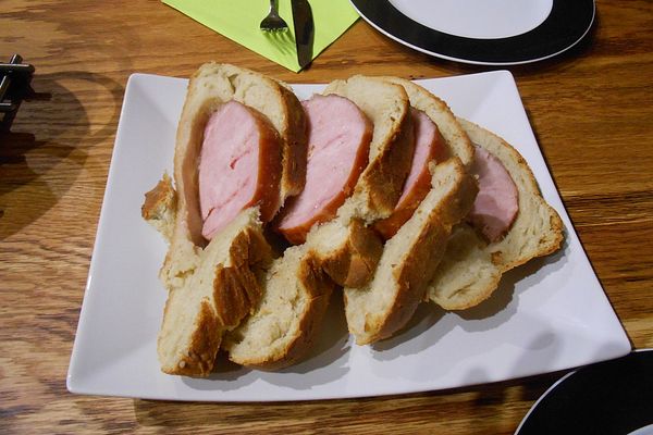 Kasseler im Brotteig mit Senf von laurinili | Chefkoch