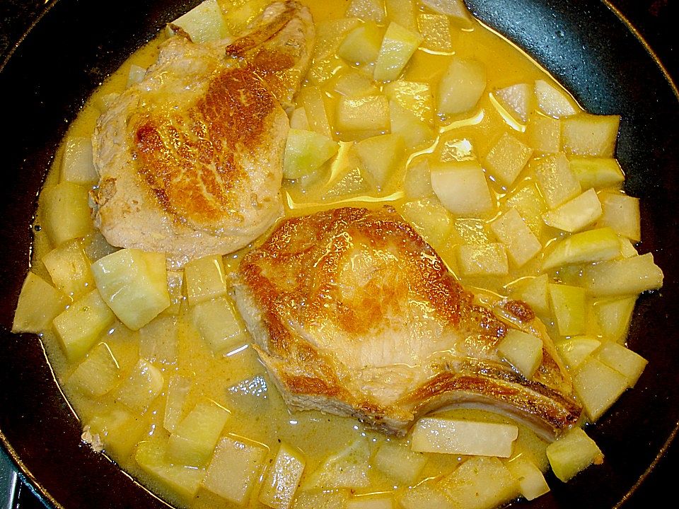 Koteletts und Kohlrabi an Senfsauce von Gina-59 | Chefkoch