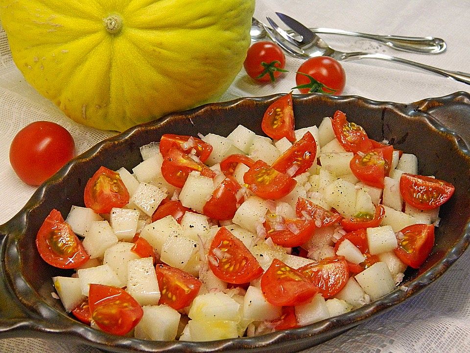Leichter Melonen - Tomaten Salat von ch2000| Chefkoch