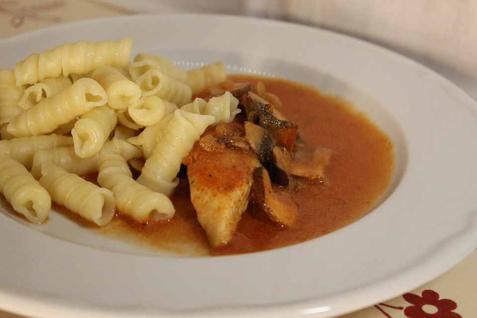Tomaten - Putenschnitzel Tomaten - Putenschnitzel