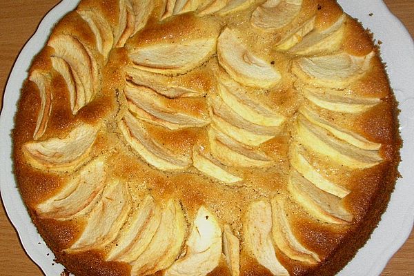 Apfelkuchen mit Marzipan von traude | Chefkoch