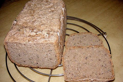 Saftiges Mischbrot Für Den Brotbackautomat Von Gabipan| Chefkoch