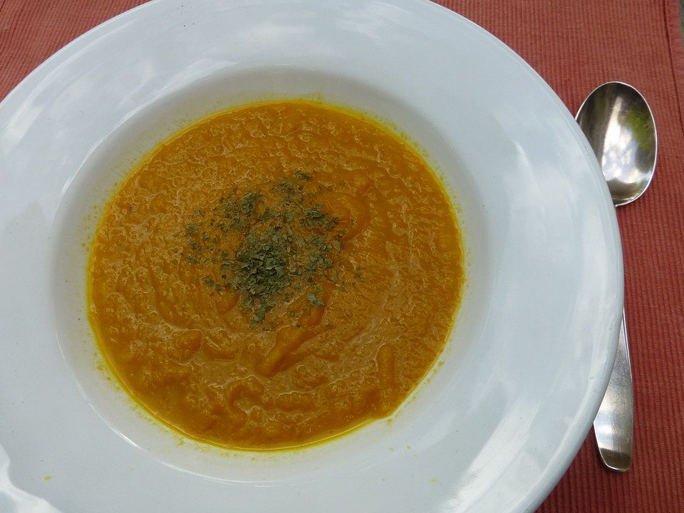 Möhrensuppe mit Curry und Ingwer| Chefkoch