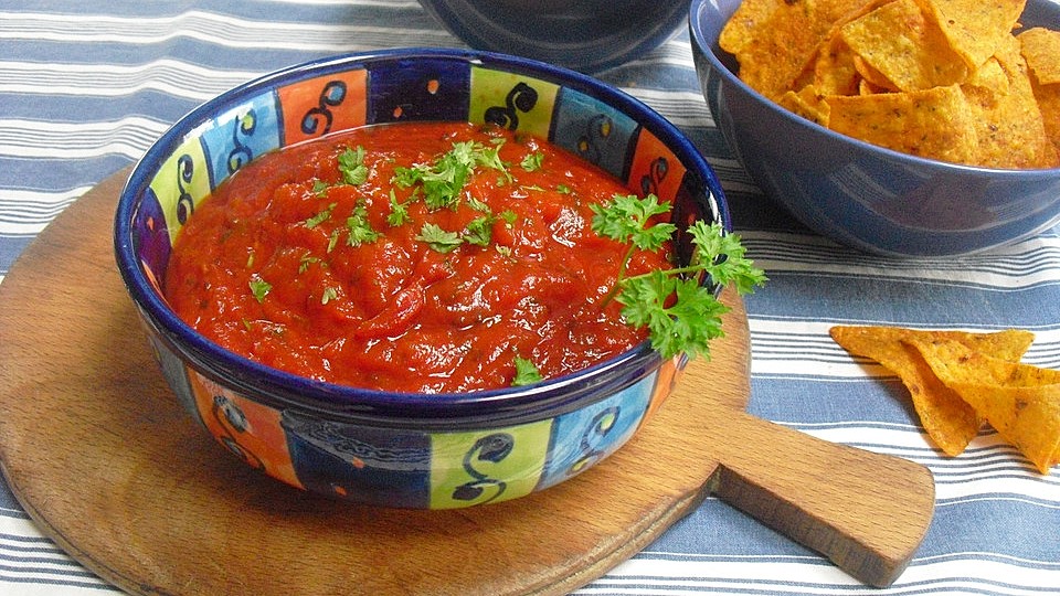 Salsa Sauce Schnell Und Scharf Von Lurchi88 Chefkoch 