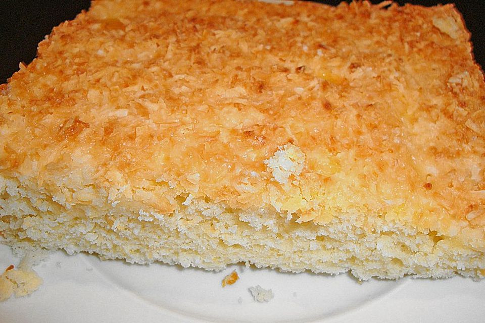 Buttermilch-Kokos-Kuchen