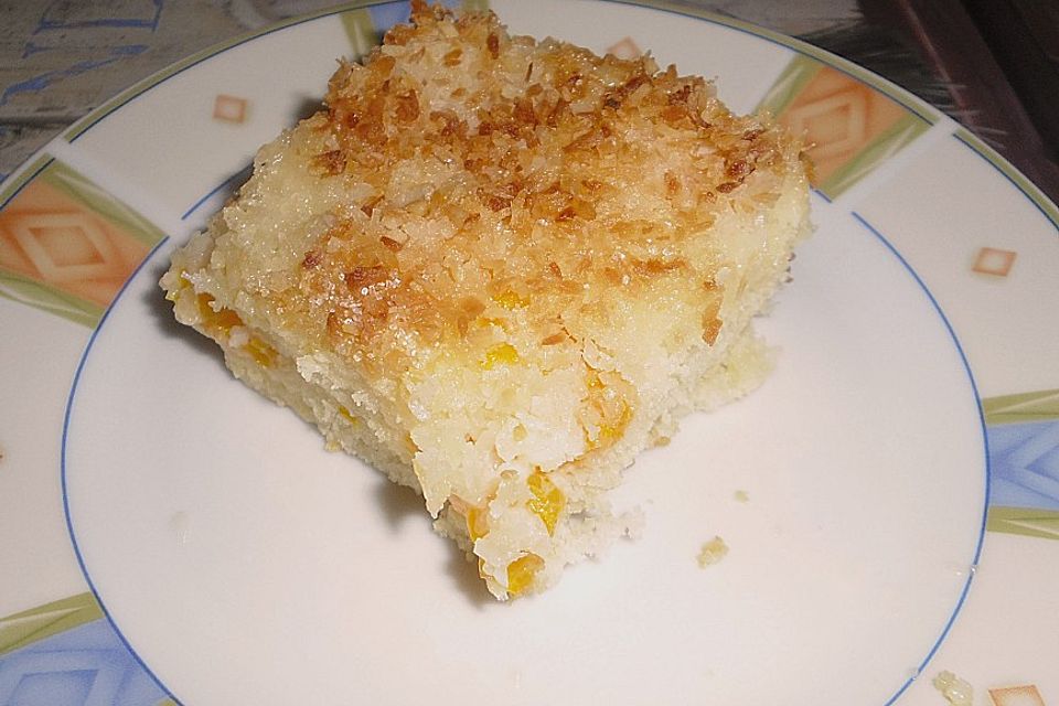 Buttermilch-Kokos-Kuchen