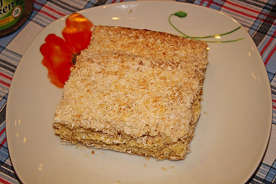 Buttermilch-Kokos-Kuchen