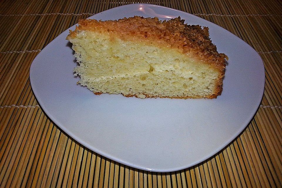 Buttermilch-Kokos-Kuchen