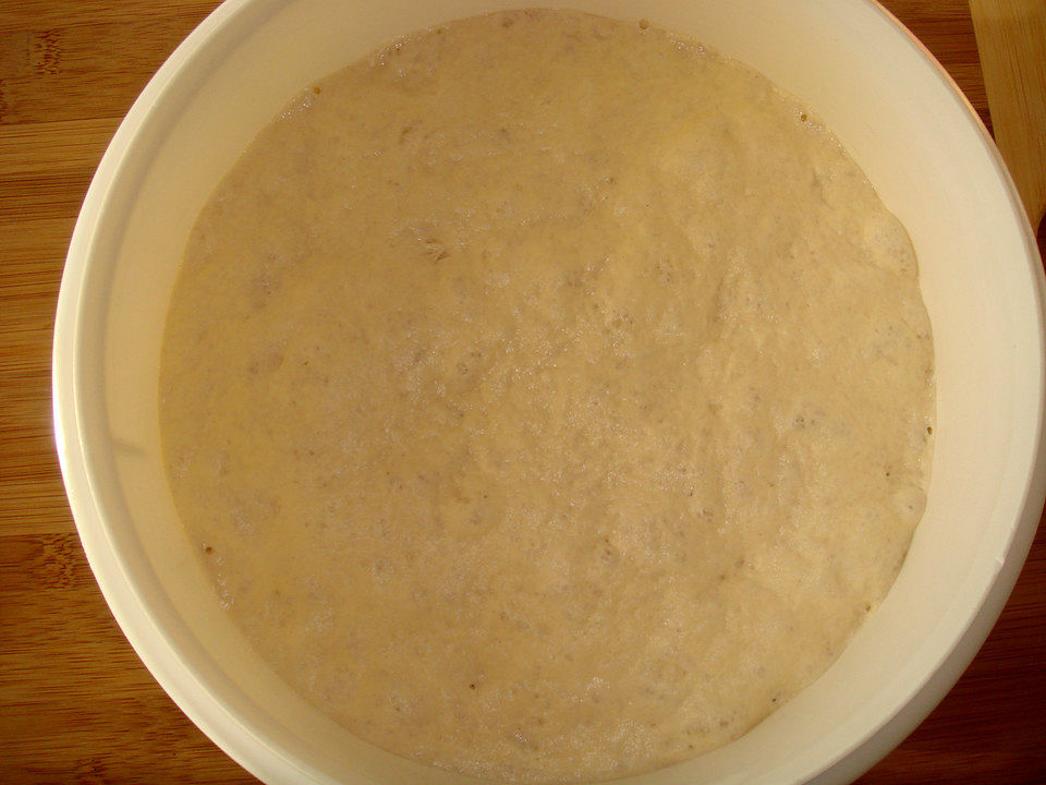 Hefefreie Rezepte, Grundrezept: Hefeteig