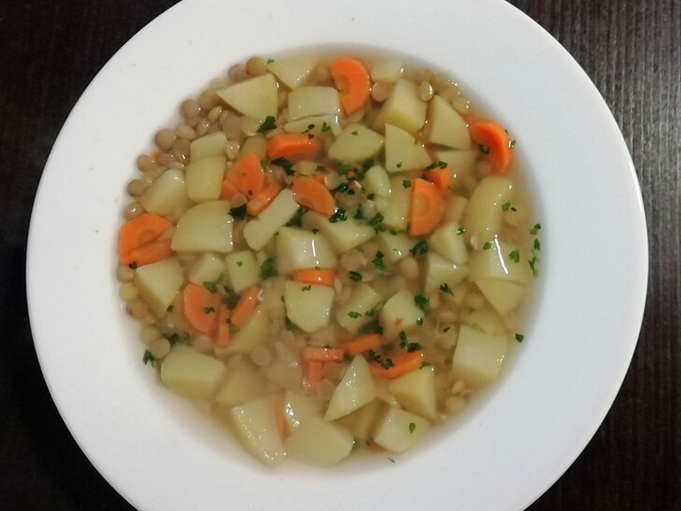 Kluntches vegetarische Linsensuppe von Kluntche| Chefkoch