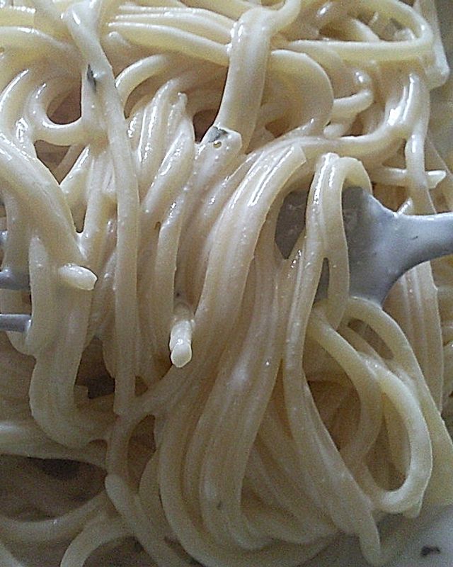 Spaghetti mit Limettensauce