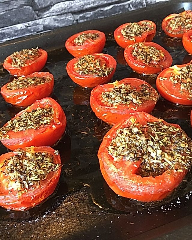 Tomatensauce aus dem Ofen