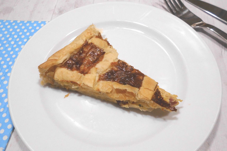 Schnelle Quiche Lorraine mit Blätterteig von spacemouse9999