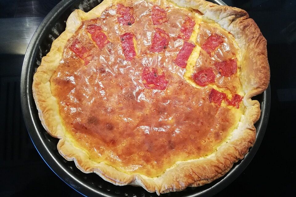 Schnelle Quiche Lorraine mit Blätterteig von spacemouse9999