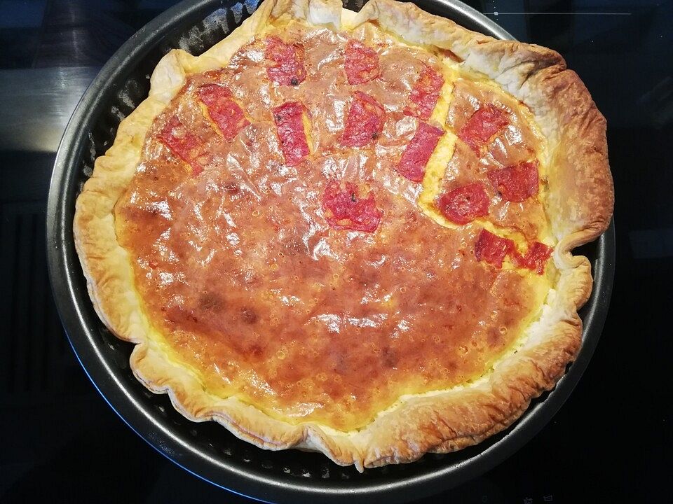 Schnelle Quiche Lorraine mit Blätterteig von spacemouse9999| Chefkoch