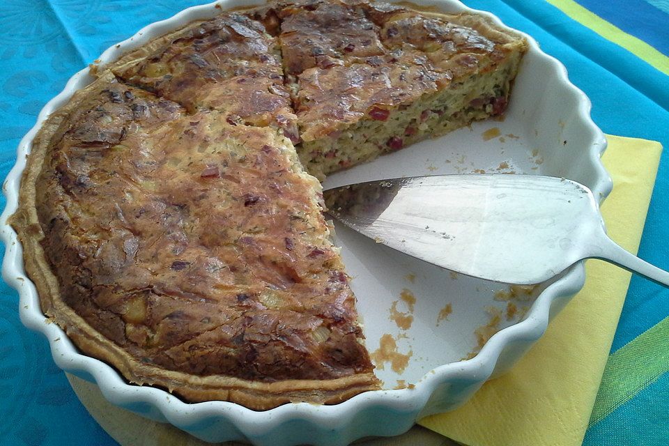 Schnelle Quiche Lorraine mit Blätterteig von spacemouse9999