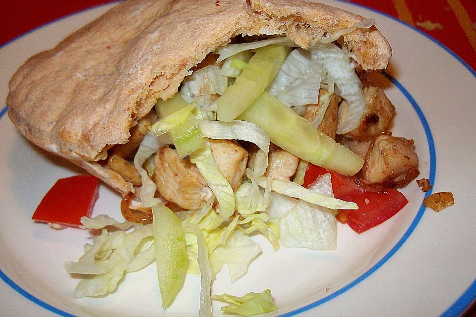 Hähnchen-Pita