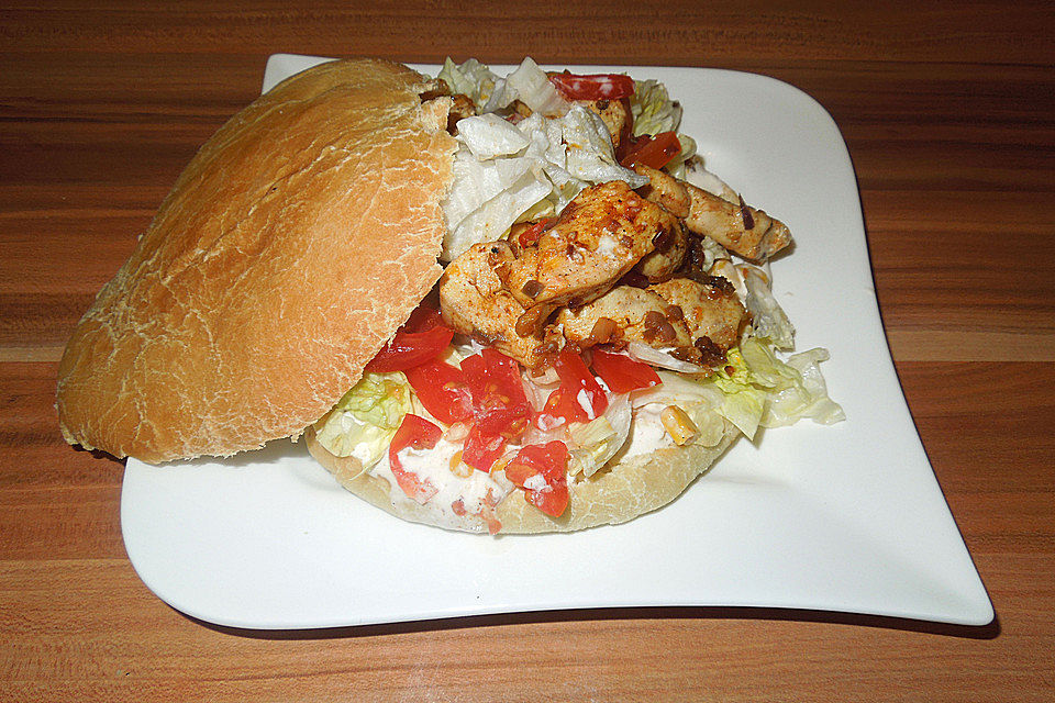 Hähnchen-Pita