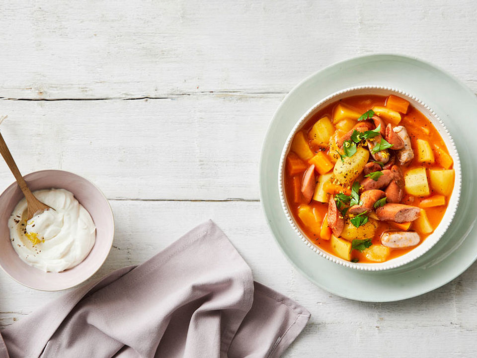 Würstchengulasch von mimax| Chefkoch Würstchengulasch von mimax| Chefkoch