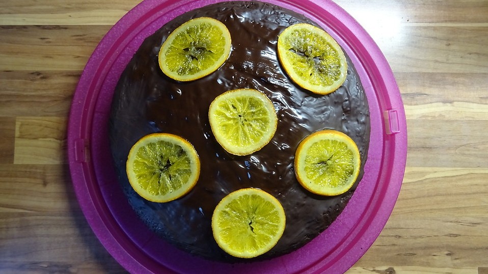 Orientalischer Orangenkuchen von Keksi800