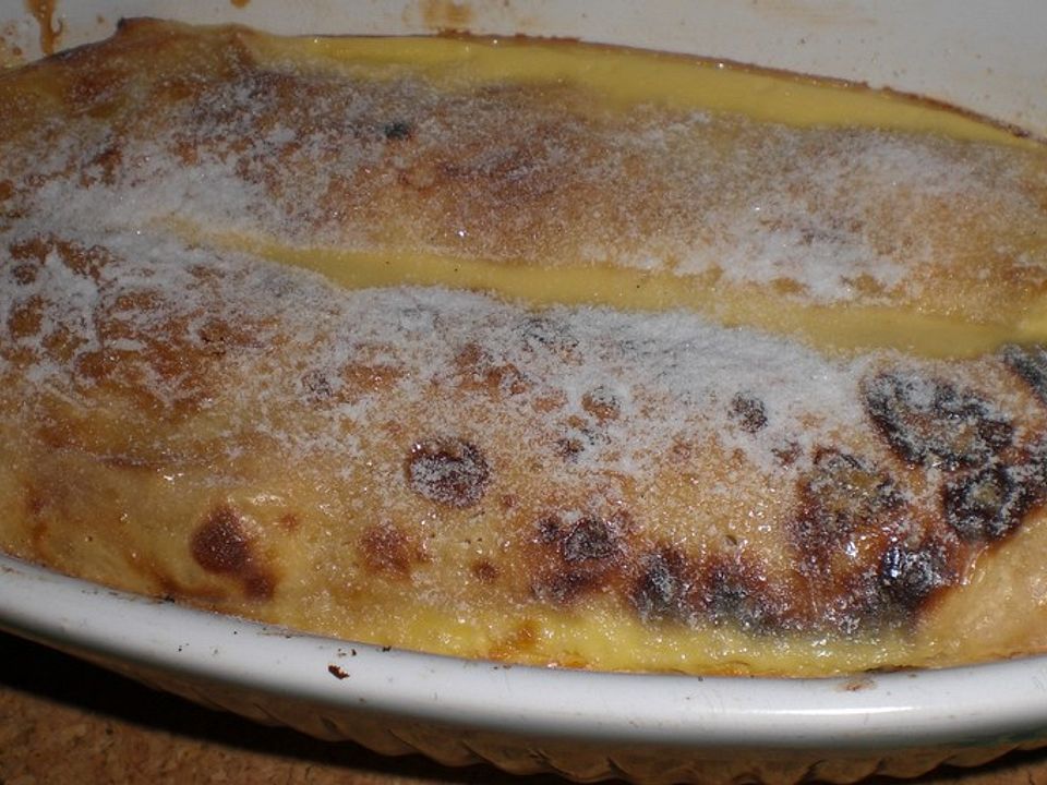 Süß gefüllte Pfannkuchen überbacken von biggile1965| Chefkoch