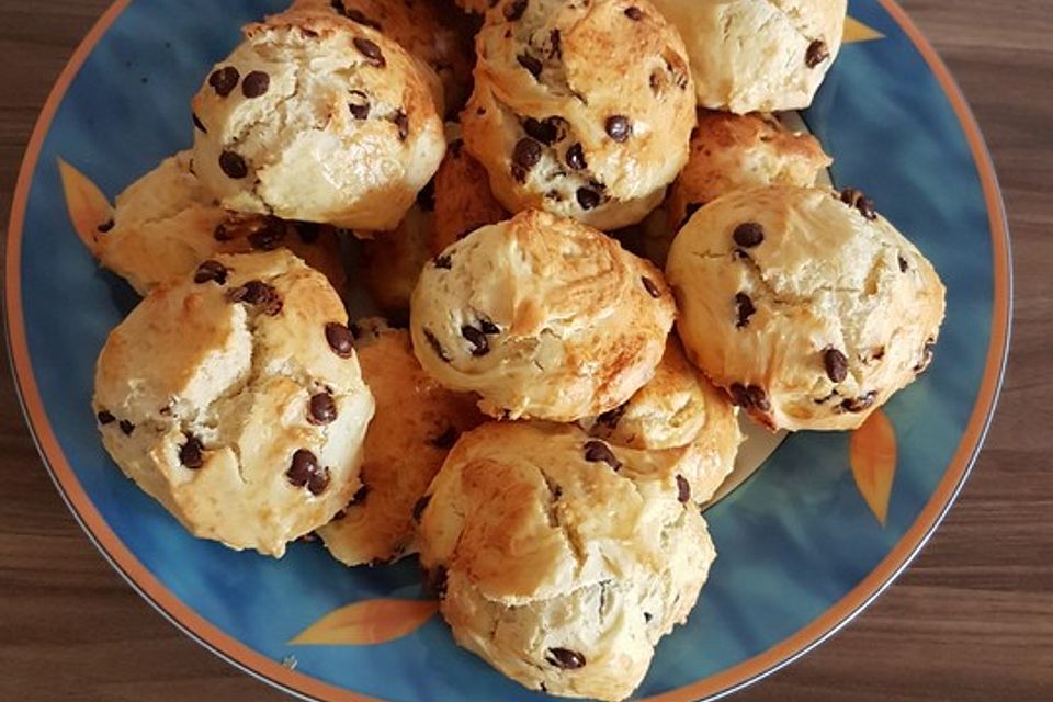 Nettes Schokobrötchen