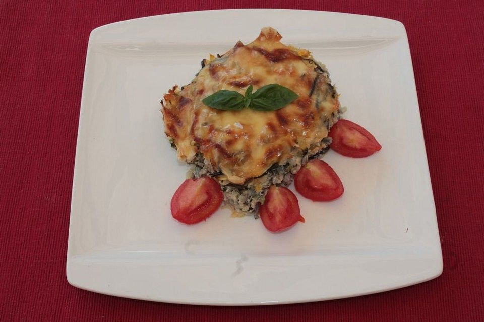 Zucchini - Reis - Auflauf Zucchini - Reis - Auflauf