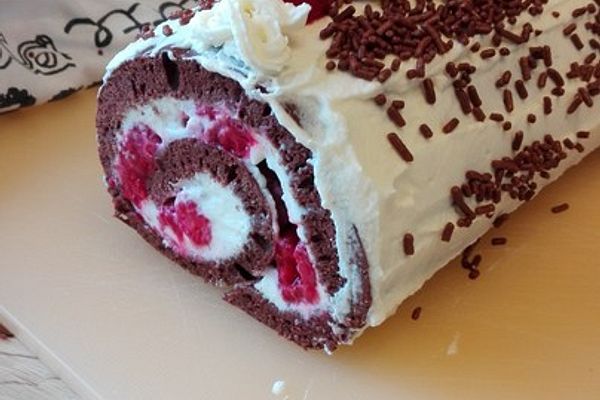 Schoko - Beeren - Rolle von Birgit1980 | Chefkoch Schoko - Beeren - Rolle von Birgit1980 | Chefkoch