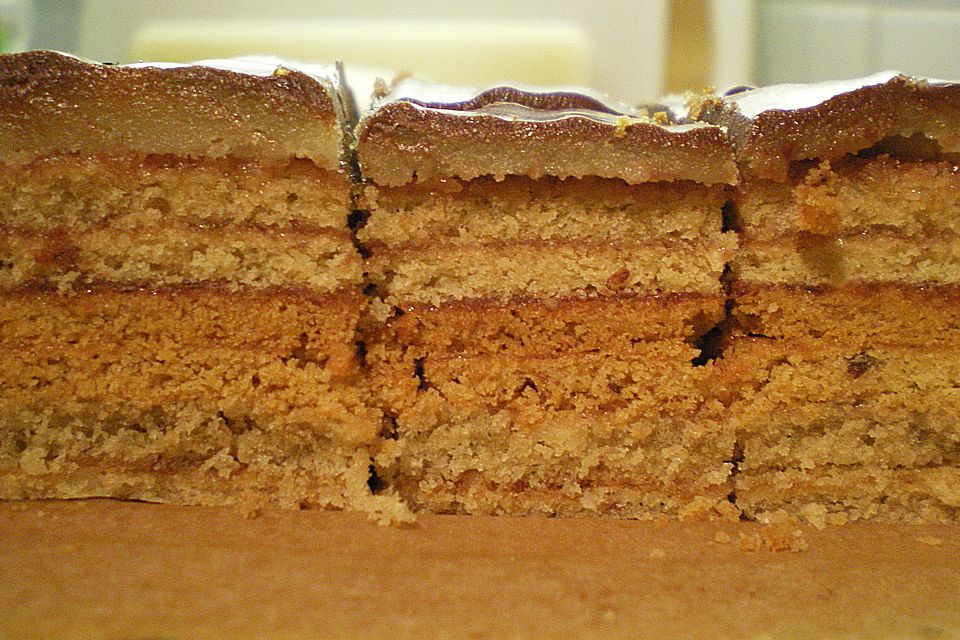 Baumkuchen - Würfel