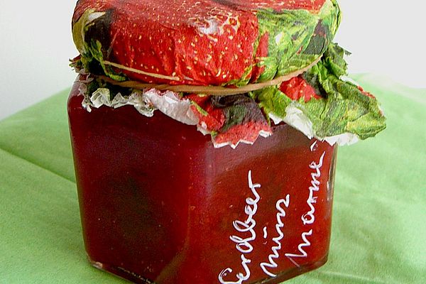 Erdbeermarmelade mit Minze von Kräuterjule | Chefkoch