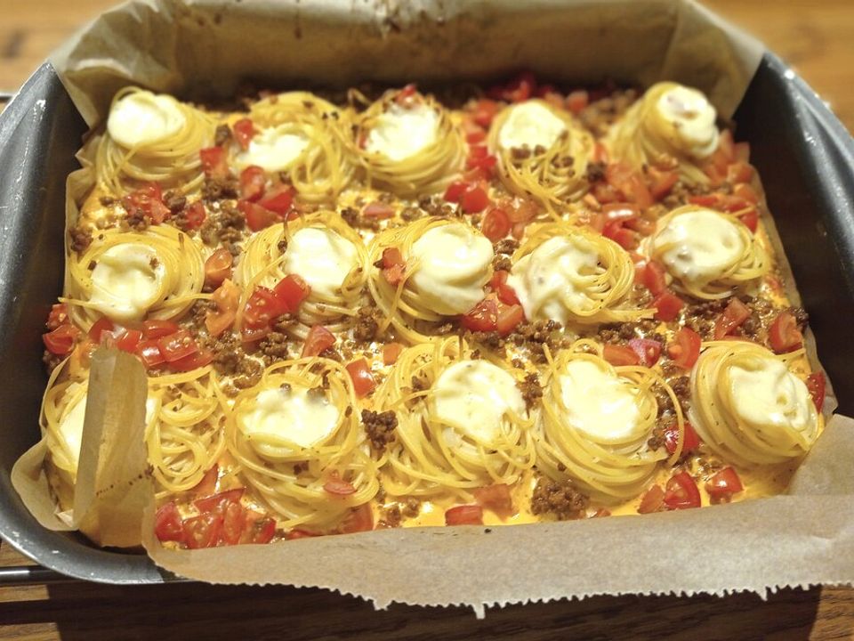Überbackene Spaghettinester von regenwurm567| Chefkoch