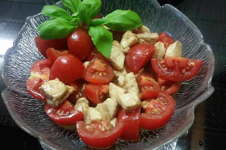 Tomaten - Mozzarella Salat