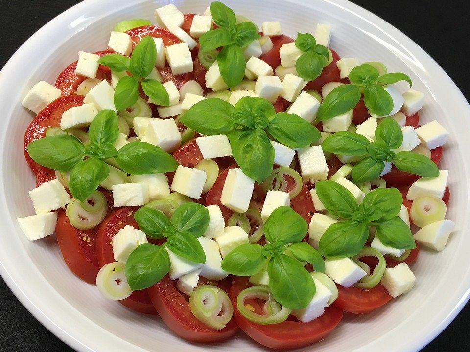 Tomaten - Mozzarella Salat von robinson_crusoe | Chefkoch
