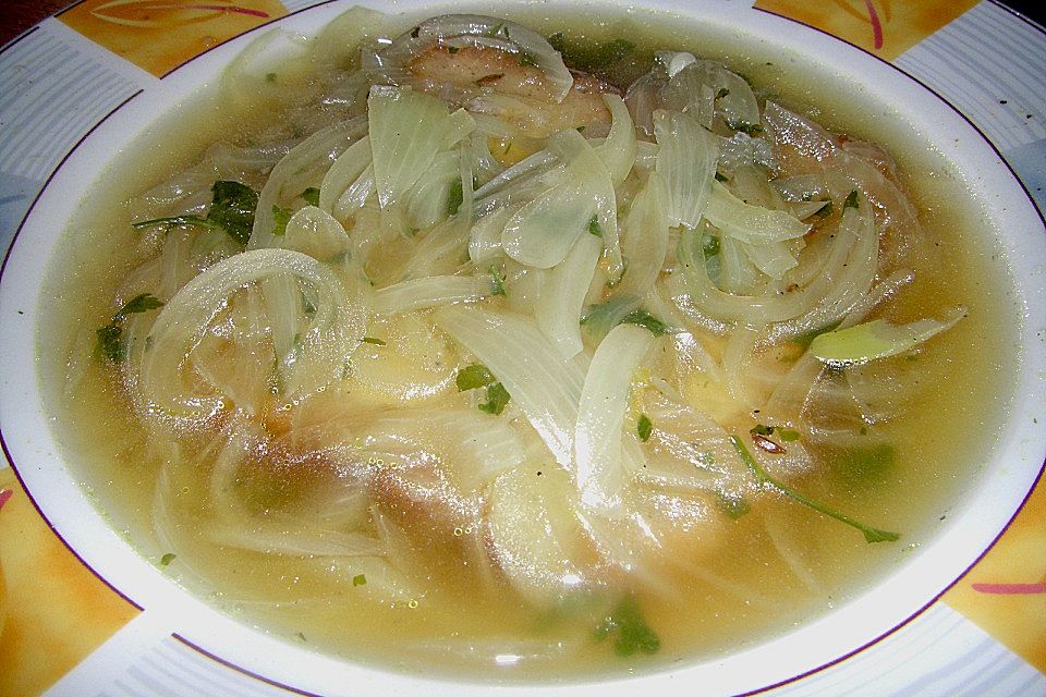 Französische Zwiebelsuppe