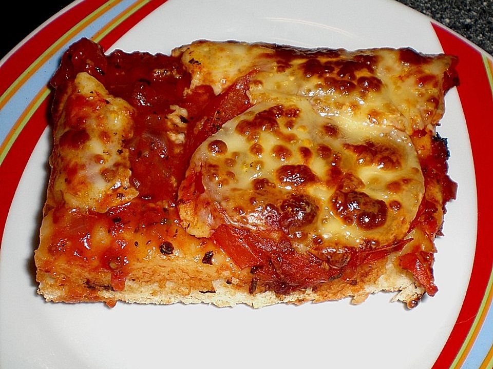 Tomaten - Mozzarella - Pizza von Bussard85| Chefkoch