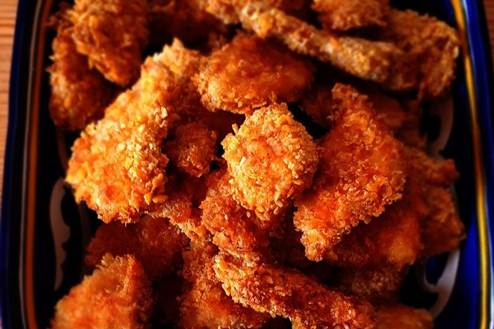 Knusprig - leichte Chicken Nuggets