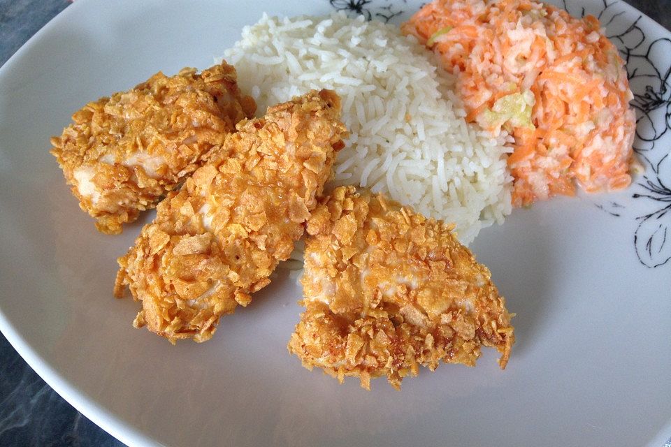 Knusprig - leichte Chicken Nuggets