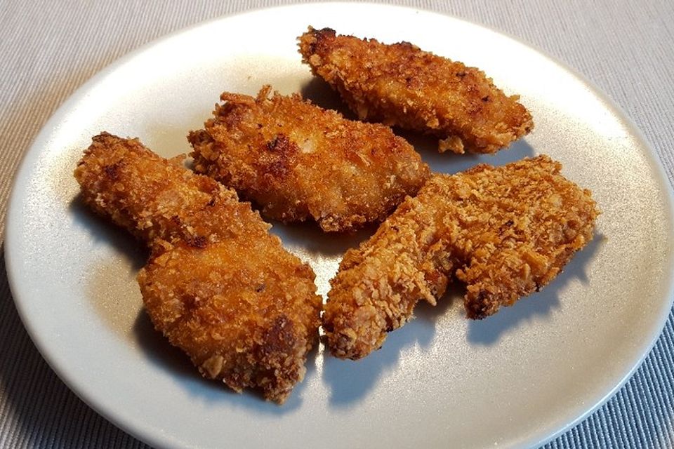 Knusprig - leichte Chicken Nuggets