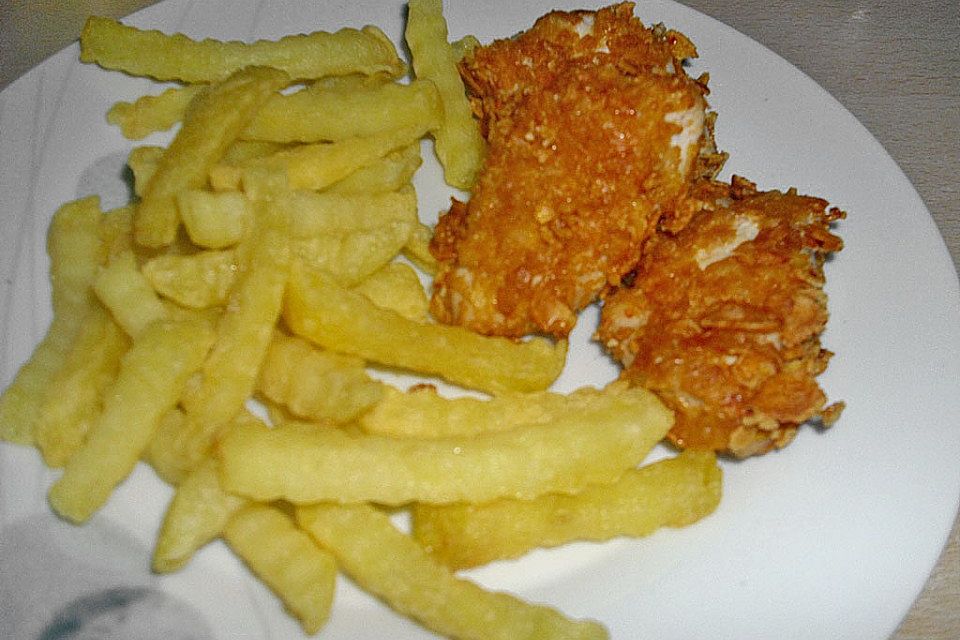 Knusprig - leichte Chicken Nuggets