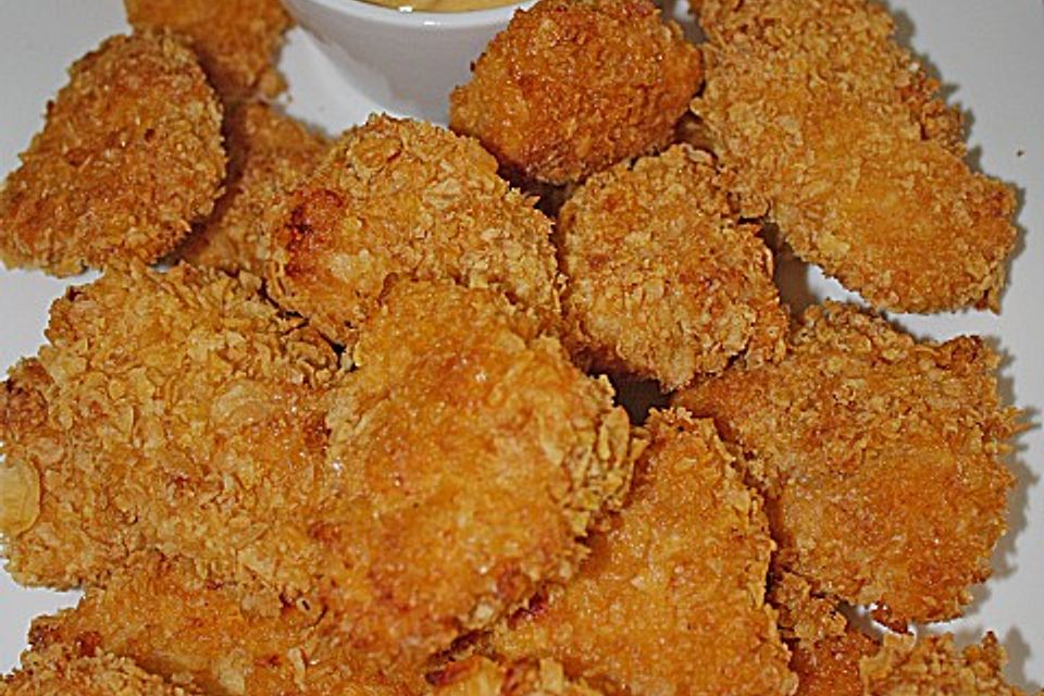 Knusprig - leichte Chicken Nuggets