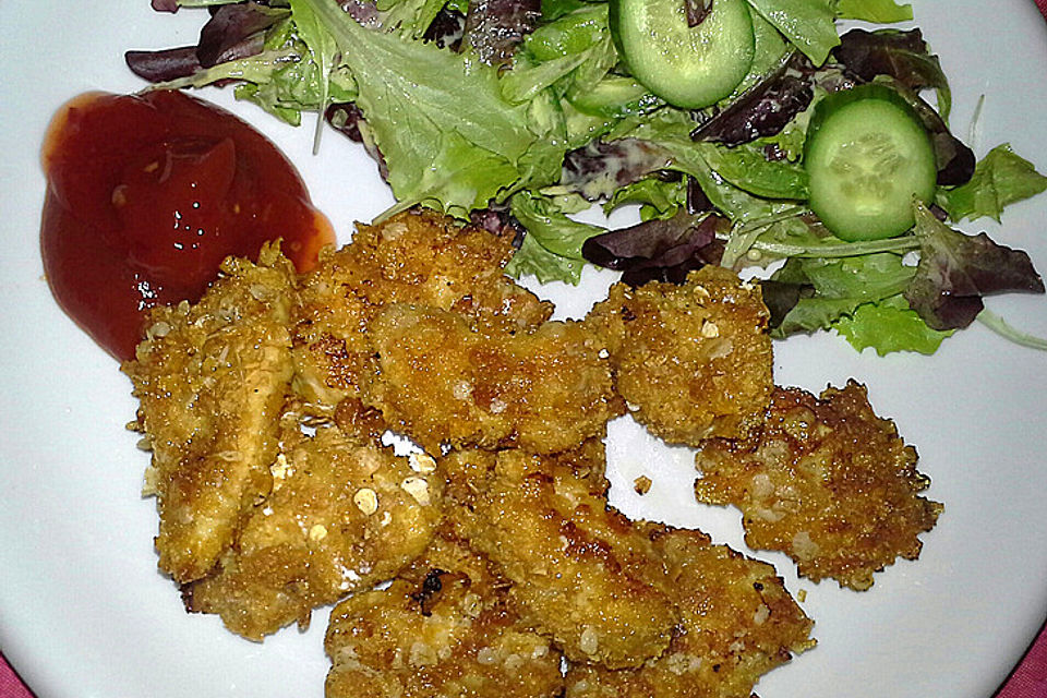 Knusprig - leichte Chicken Nuggets