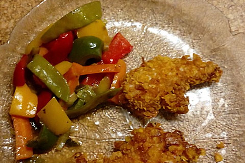 Knusprig - leichte Chicken Nuggets